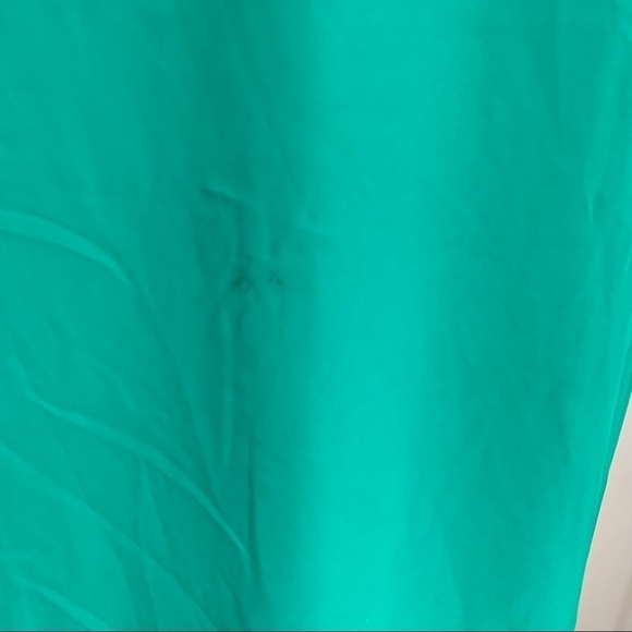 Amanda Uprichard Saddle Ruched Sleeve Maternity Dress in Green sz S - Picture 5 of 7